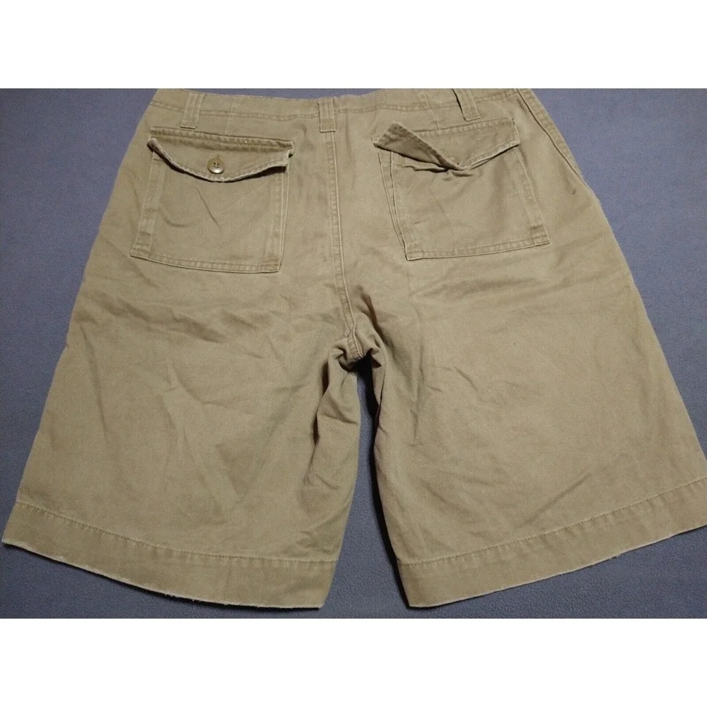 Steve‎ & Barry's Bermuda Shorts Men W34 L9.5 Brown Preppy College